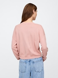 CashSoft Relaxed V-Neck Sweater