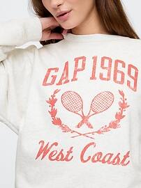 Oversized Gap Graphic Sweatshirt