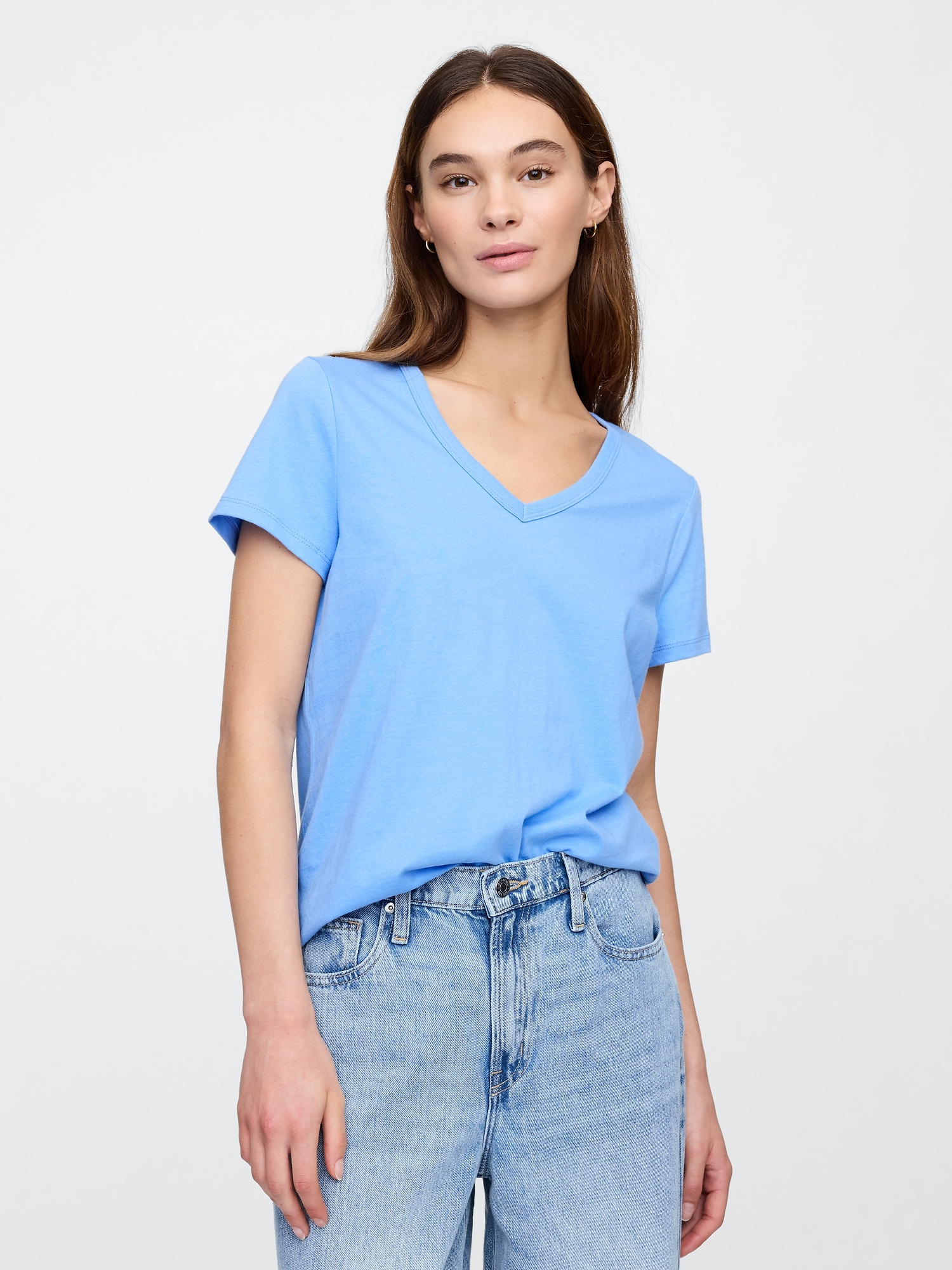 Favorite V-Neck T-Shirt - Union Blue