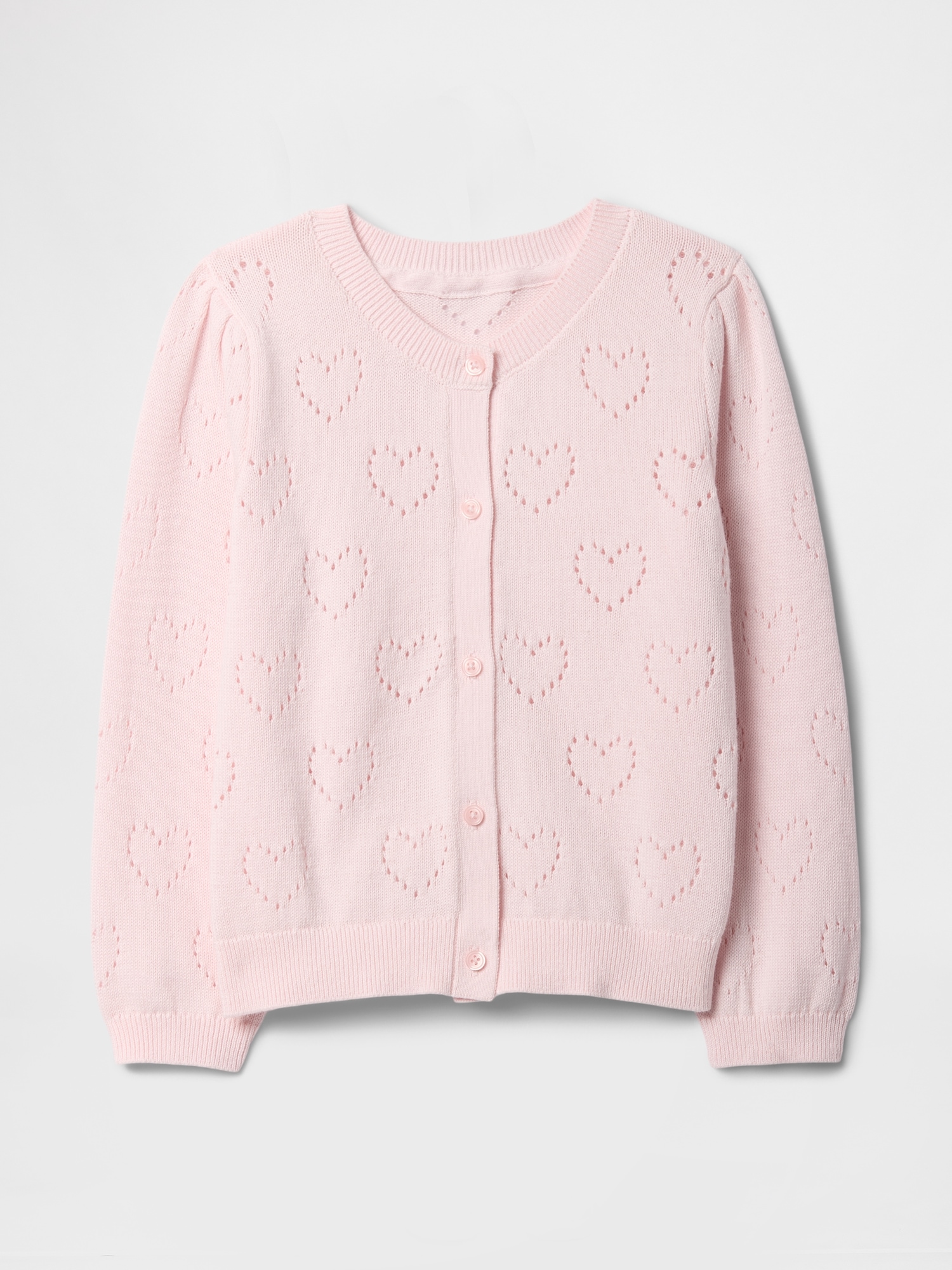 babyGap Pointelle Heart Cardigan