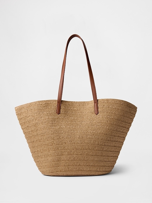 Straw Tote Bag