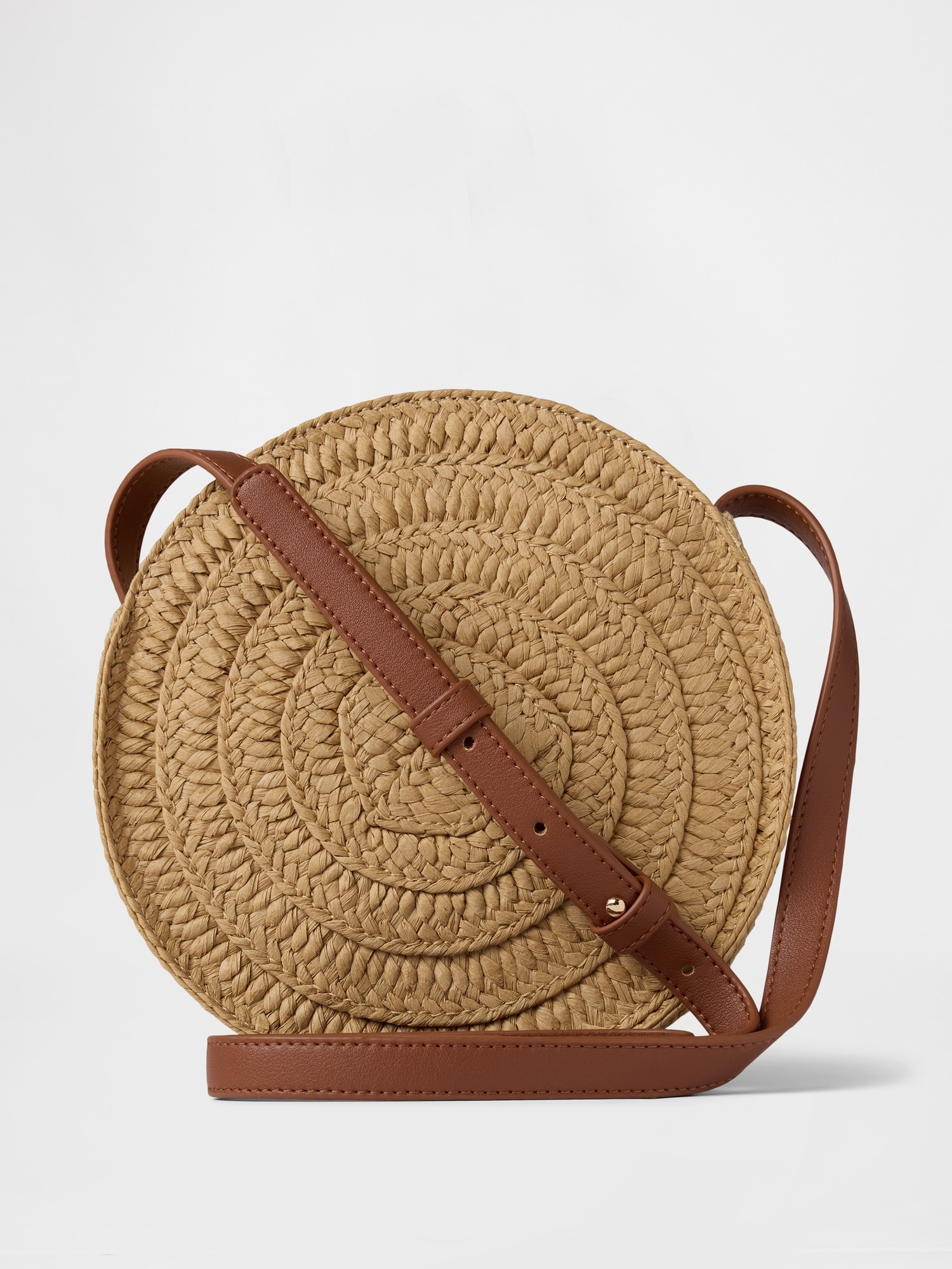 Straw Crossbody Bag