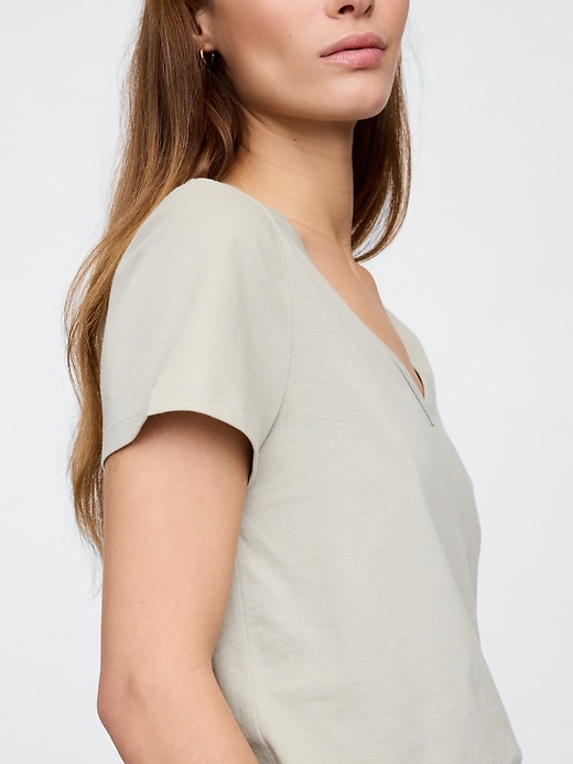 Image number 4 showing, Favorite V-Neck T-Shirt