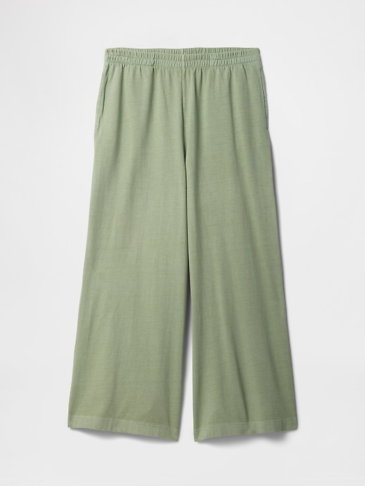 Image number 4 showing, Wide-Leg Crop PJ Pants