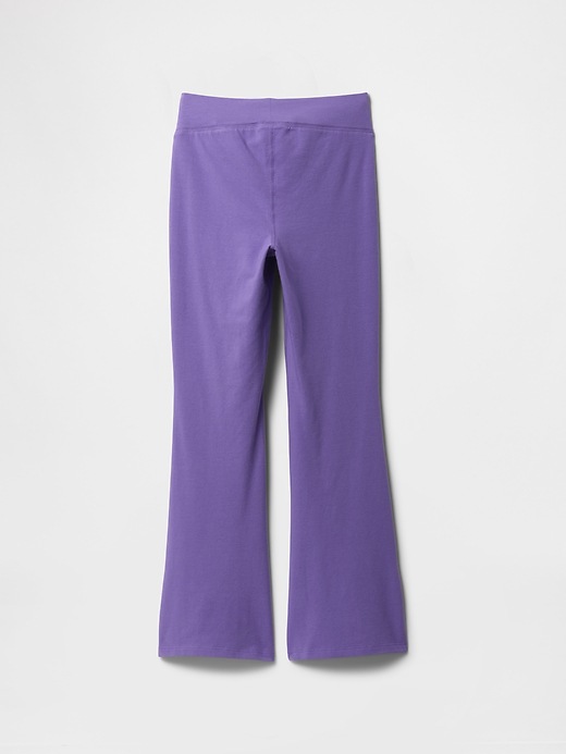 Image number 2 showing, Kids Stretch Jersey Flare Leggings