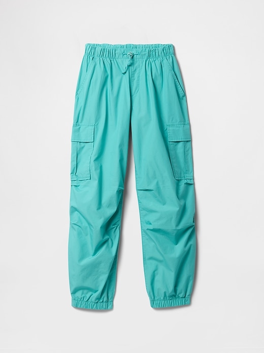 Image number 1 showing, Kids Parachute Cargo Pull-On Pants