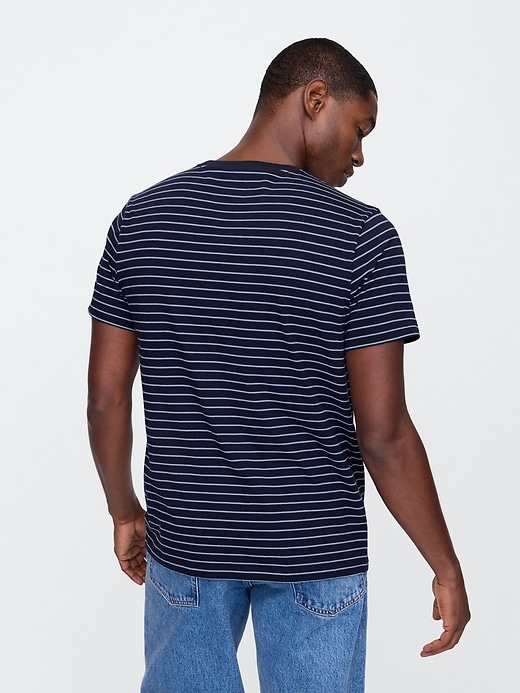 Image number 2 showing, Everyday Soft Stripe Crewneck T-Shirt