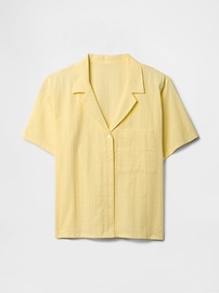 Eyelet PJ Shirt