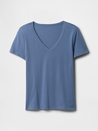 Favorite Stripe V-Neck T-Shirt | Gap Factory