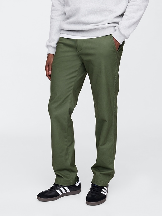 Image number 3 showing, GapFlex Essential Khakis in Straight Fit