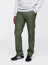 GapFlex Essential Khakis in Straight Fit