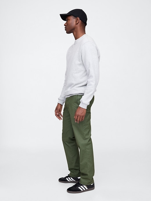 Image number 4 showing, GapFlex Essential Khakis in Straight Fit