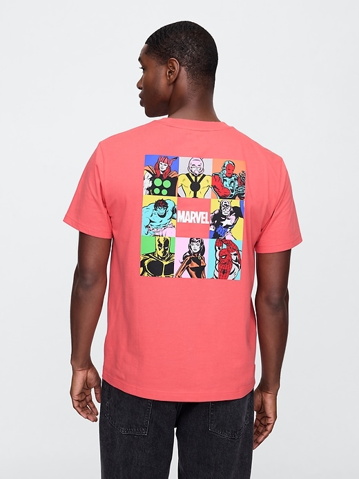 Image number 2 showing, Marvel Avengers Everyday Soft Relaxed Graphic T-Shirt