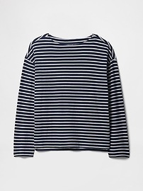 Oversized Boatneck Tunic Shirt