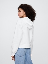 Relaxed Fleece Zip Hoodie