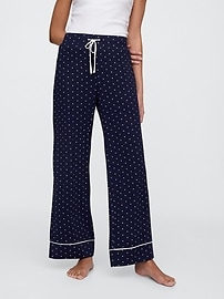 Modal Wide-Leg PJ Pants