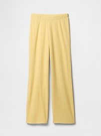 Pointelle Wide-Leg PJ Pants