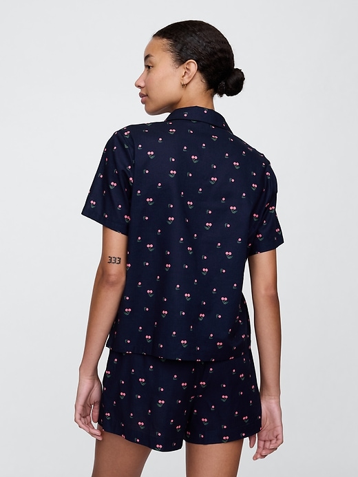 Image number 2 showing, Poplin PJ Shirt