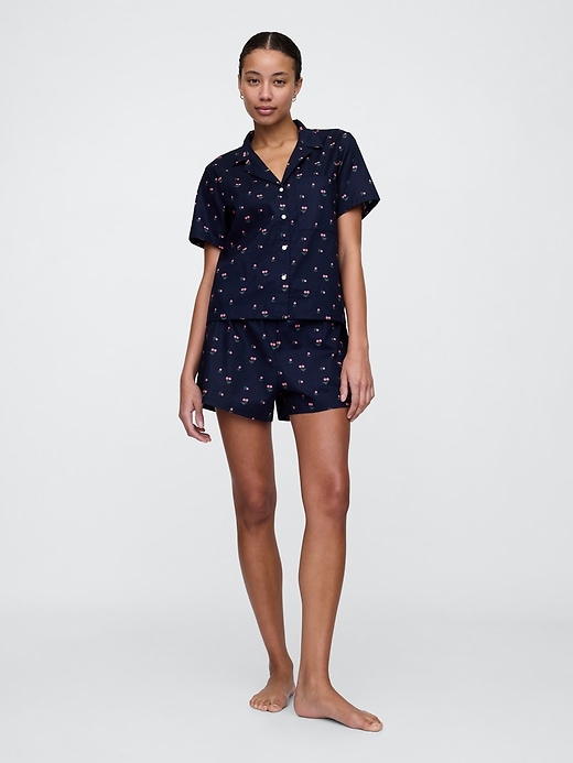 Image number 3 showing, Poplin PJ Shirt
