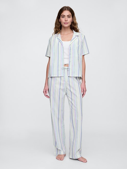 Image number 3 showing, Poplin PJ Shirt