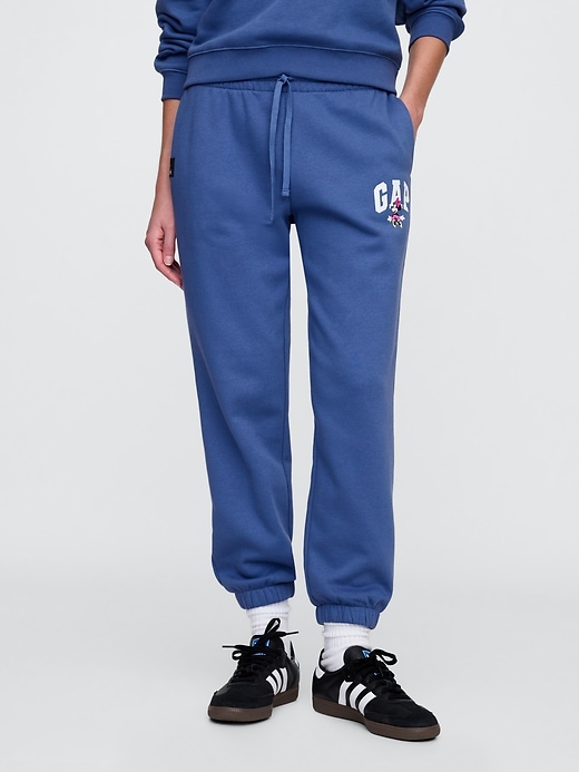 Image number 3 showing, Gap &#215 Disney Minnie Mouse Gap Logo Joggers