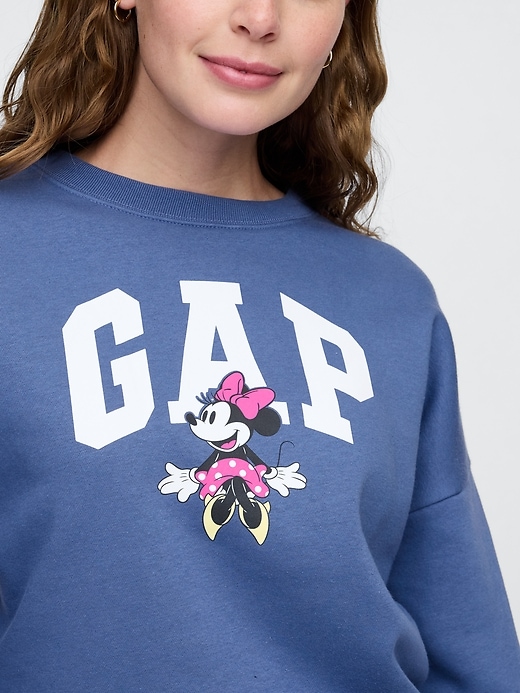 Image number 4 showing, Gap &#215 Disney Minnie Mouse Oversized Gap Logo Sweatshirt