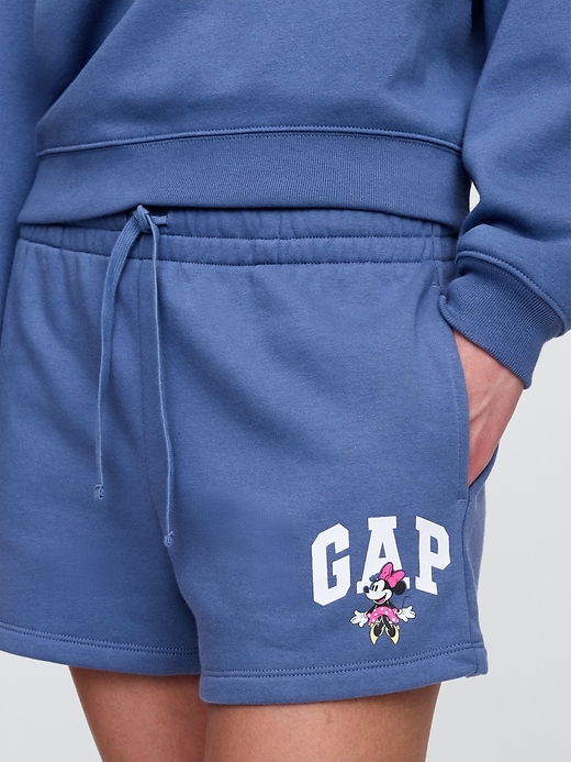 Image number 4 showing, Gap &#215 Disney Minnie Mouse Gap Logo Shorts