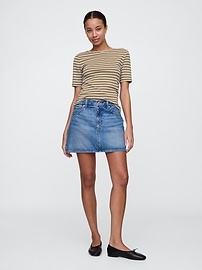 Favorite Ribbed Crewneck T-Shirt