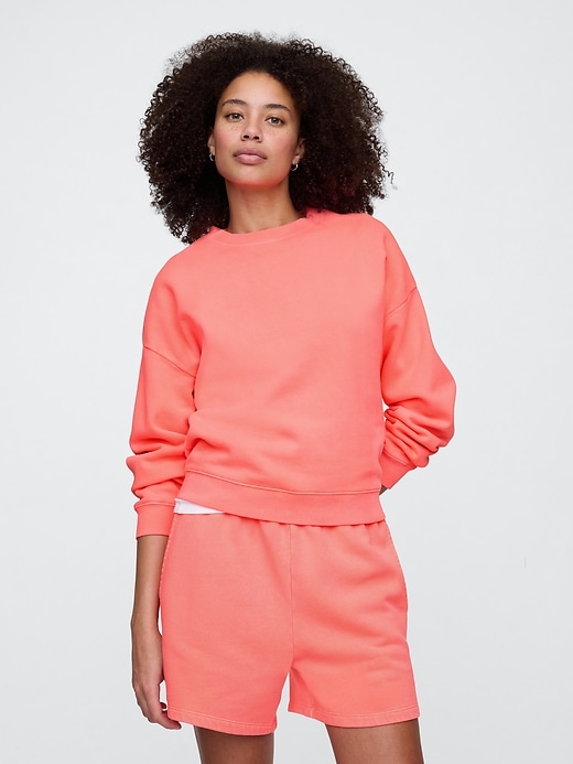 Image number 1 showing, Oversized Crewneck Sweatshirt