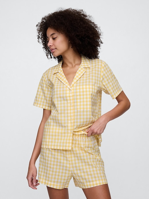 Image number 1 showing, Poplin PJ Shirt