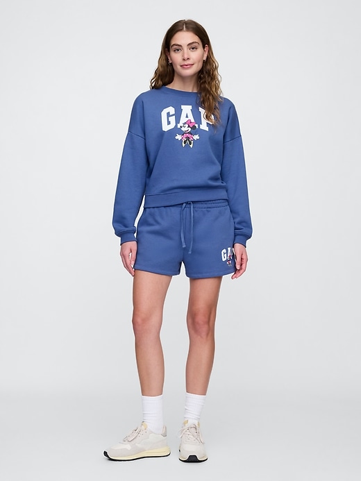 Image number 1 showing, Gap &#215 Disney Minnie Mouse Gap Logo Shorts