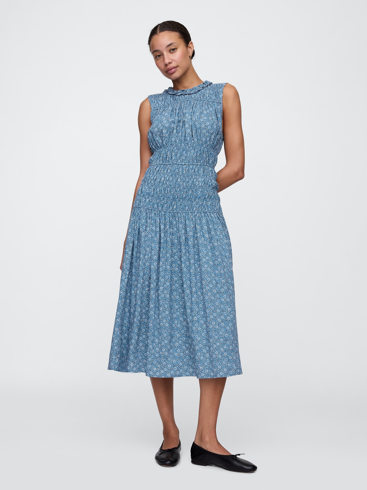 Tiered Shift Dress | Gap Factory