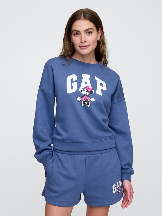 Image number 1 showing, Gap &#215 Disney Minnie Mouse Oversized Gap Logo Sweatshirt
