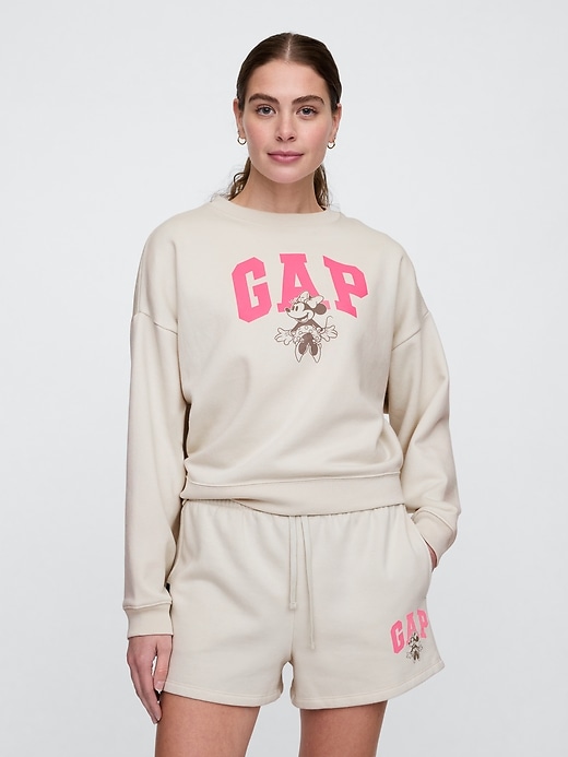 Image number 1 showing, Gap &#215 Disney Minnie Mouse Oversized Gap Logo Sweatshirt