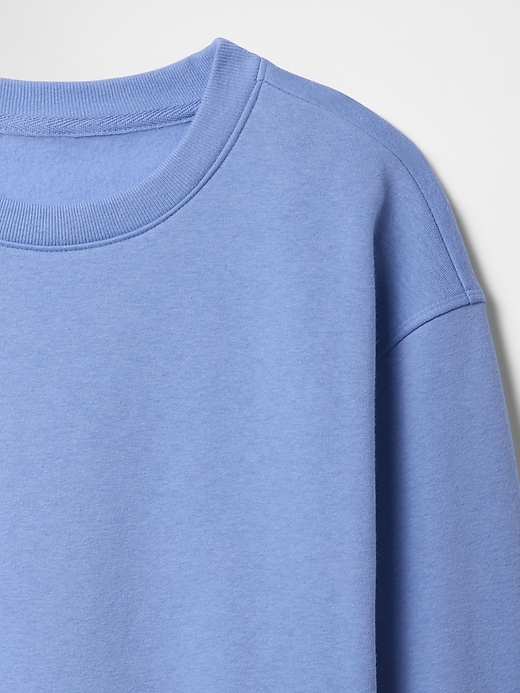 Image number 3 showing, Kids Oversized Fleece Sweatshirt