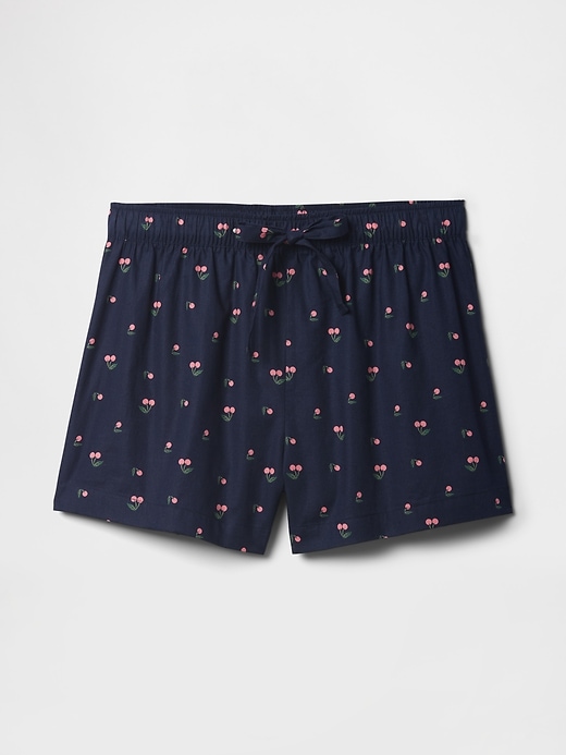 Image number 4 showing, Poplin PJ Shorts