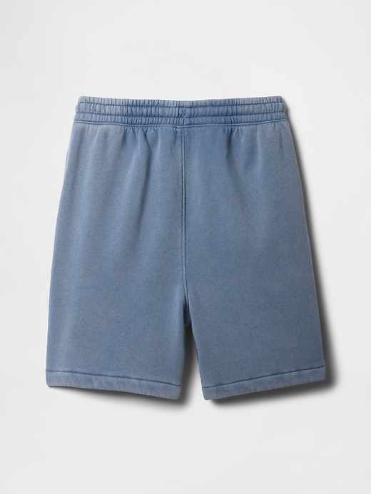 Image number 2 showing, Kids Washed-Fleece Pull-On Shorts