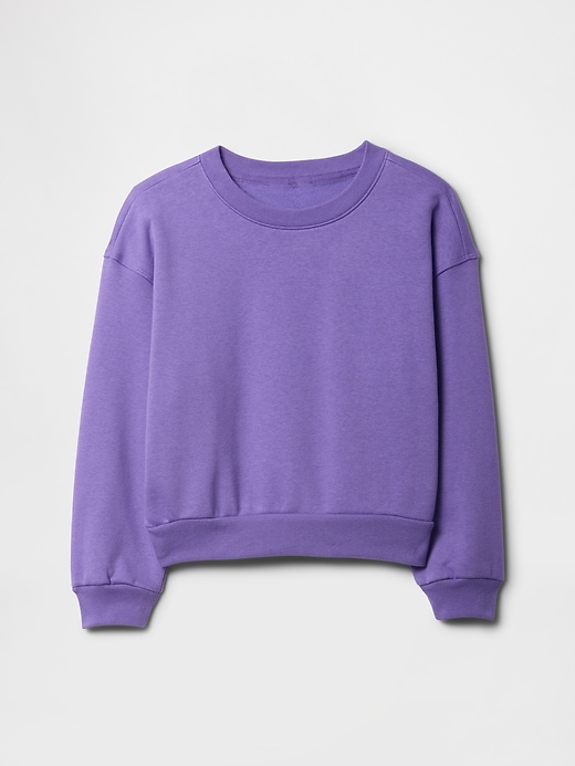 Image number 1 showing, Kids Oversized Fleece Sweatshirt