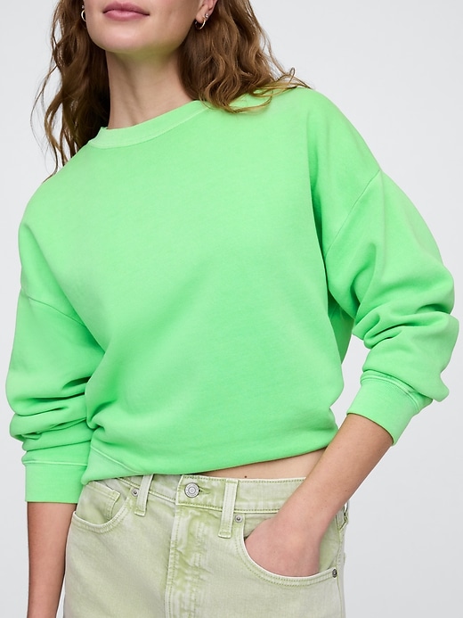 Image number 4 showing, Oversized Crewneck Sweatshirt