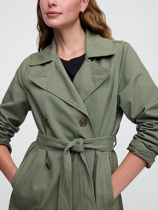 Image number 4 showing, Modern Trench Coat