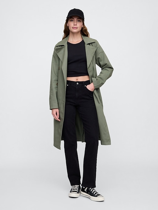 Image number 1 showing, Modern Trench Coat