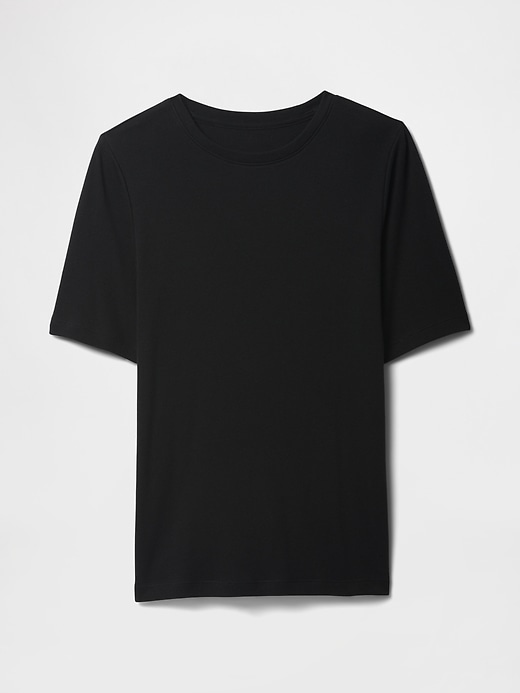 Image number 5 showing, Favorite Ribbed Crewneck T-Shirt
