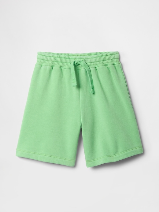 Image number 1 showing, babyGap Relaxed Washed-Fleece Pull-On Shorts