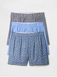 Image number 1 showing, 4" Boxers (3-Pack)