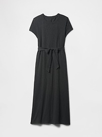 Belted T-Shirt Midi Dress