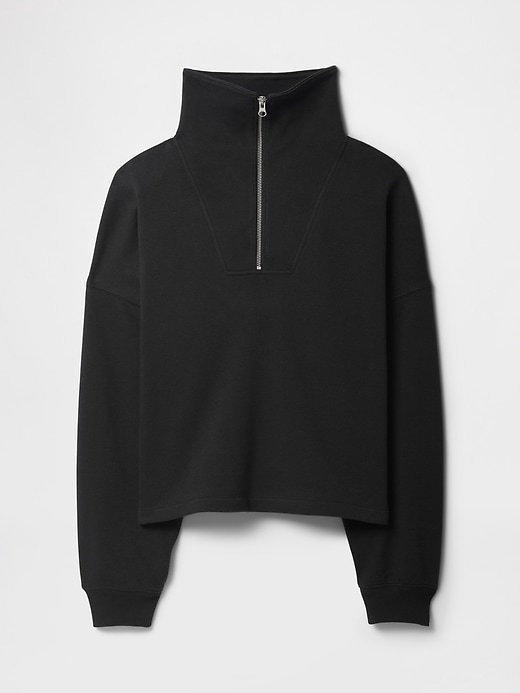 Image number 5 showing, Oversized Quarter-Zip Sweatshirt