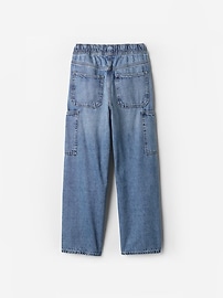 Kids Baggy Cargo Pull-On Jeans