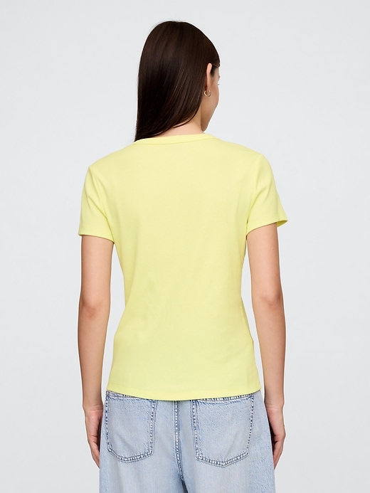 Image number 2 showing, Ribbed Crewneck T-Shirt