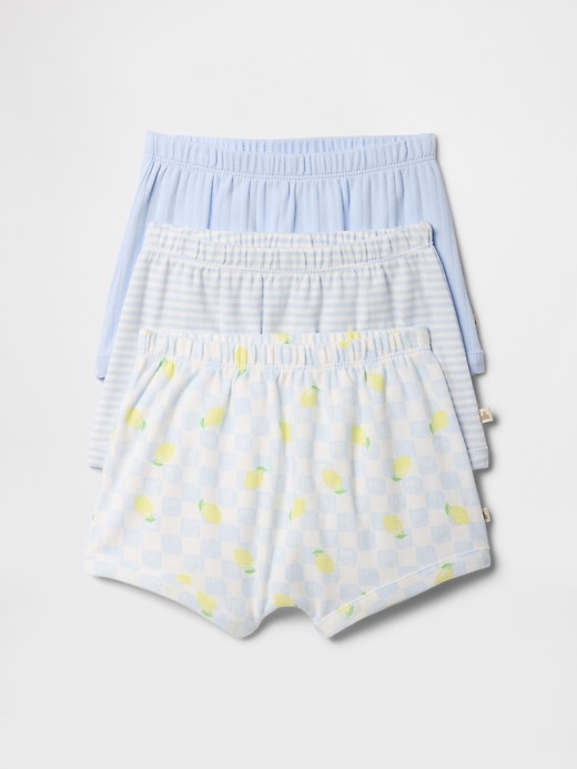 Image number 1 showing, Baby Pull-On Shorts (3-Pack)