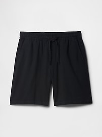 7" Linen-Blend Easy Shorts